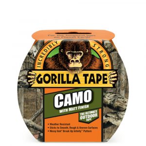   GORILLA TAPE CAMO 8,2M X 48MM KAMUFLÁŽ EXTRA SILNÁ LEPIACA PÁSKA