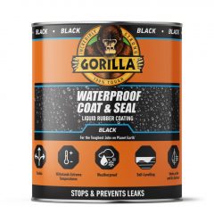   Gorilla Coat & Seal Vodotesný Náter a Tesnenie Čierny 473ml